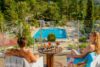 Terrasse restaurant camping origan